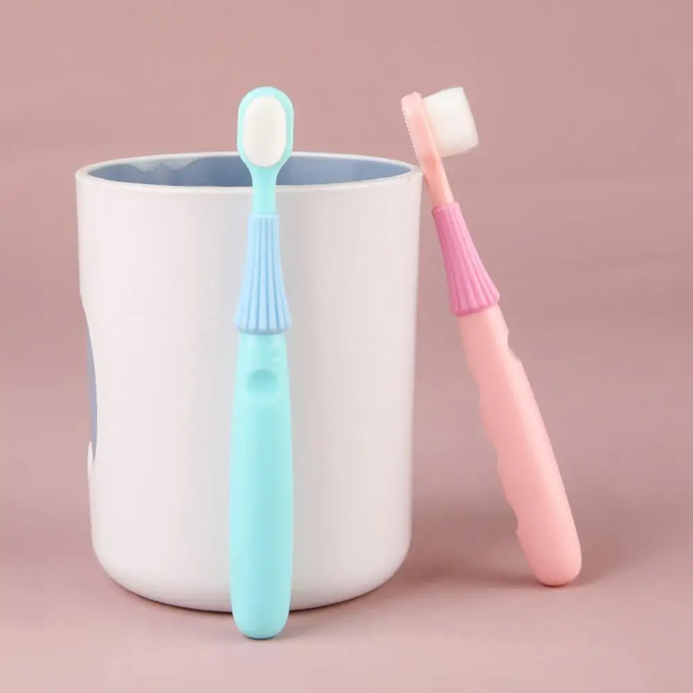 

PP Practical Kids Manual Training Tooth Brush Accessory Kids Tongue Brush Soft for Family