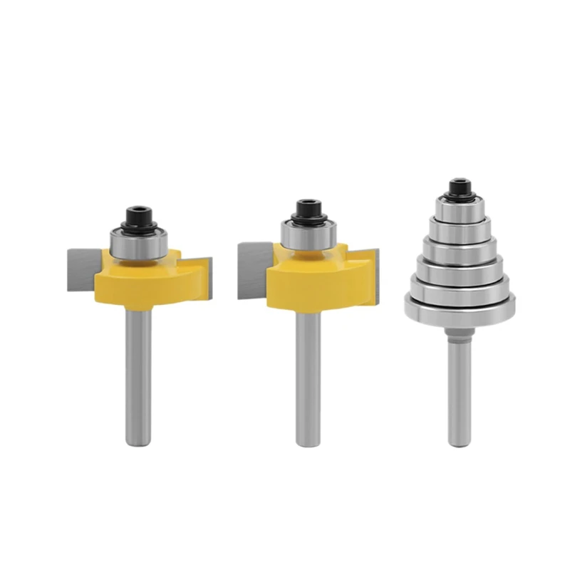 

Shank Router Bits With Bearing Woodworking Cutter For Wood Slotting,Tenon,Plywood,Bearings Milling Cutter