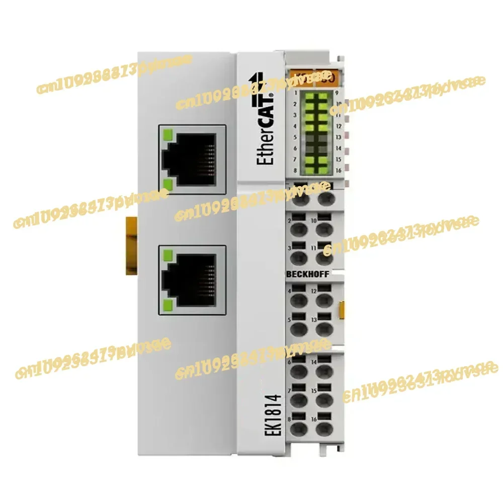 Фото Новый оригинальный EtherCAT-контроллер EK1814 2025 года с интегрированными цифровыми входами/выходами, модуль ПЛК для Beckhoff №1