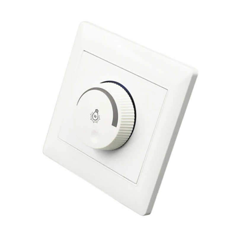 

Adjustable 220-250V 10A Controller LED Dimmer Switch For Dimmable Light Bulb Lamp Home Lighting Parts Accessories