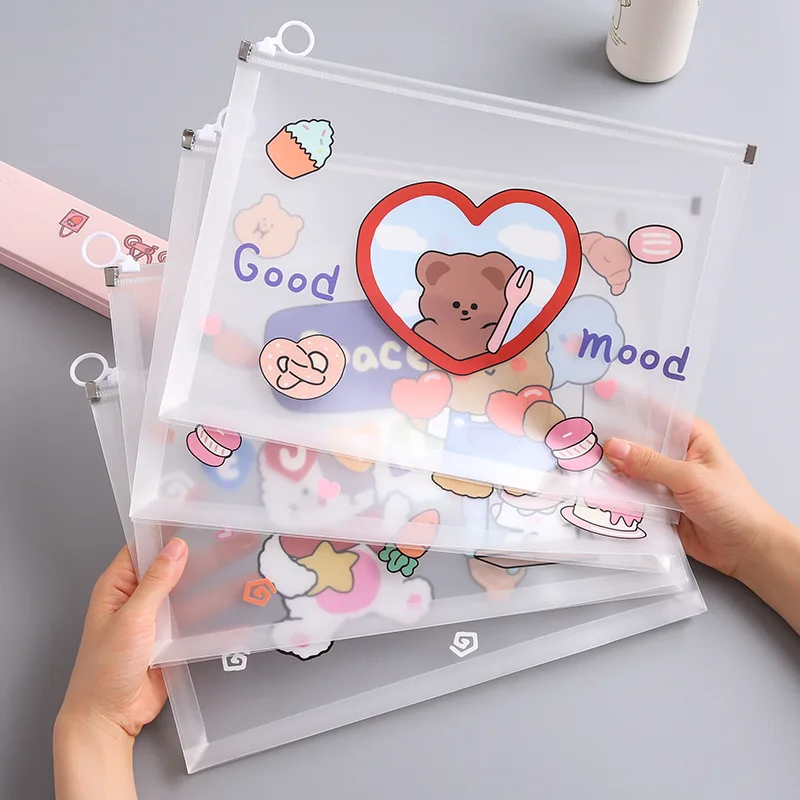 

Прозрачная Сумка для документов, тестовый бумажный органайзер для документов, офисные и школьные принадлежности, 1 шт.