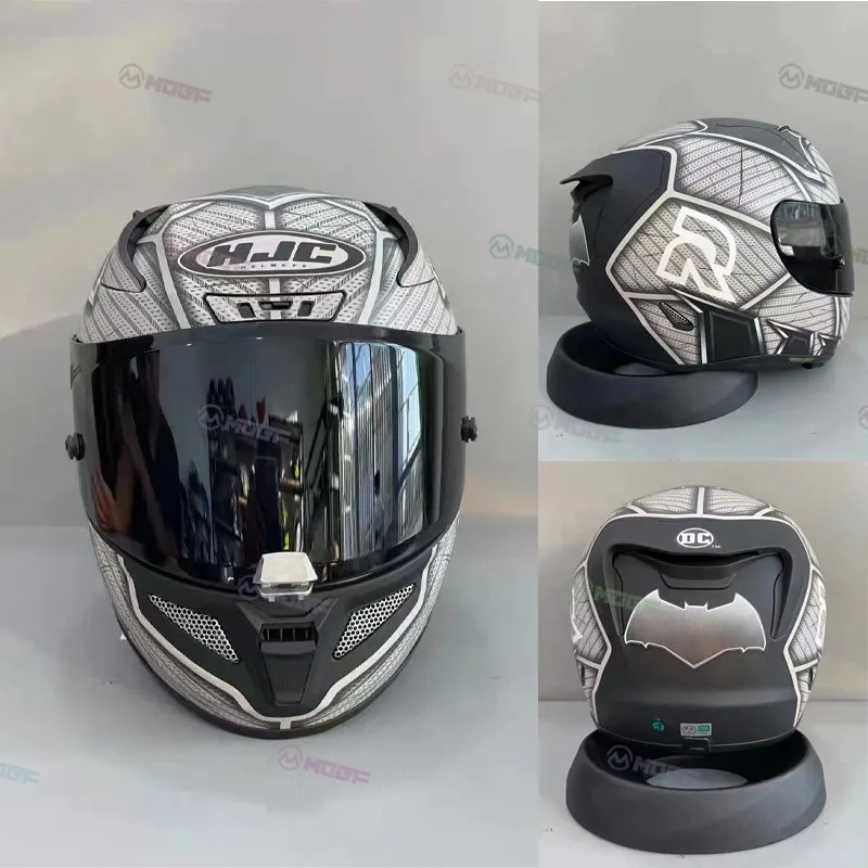 

New Casco Moto Full Face For hjc Motorcycle Helmet bat man Helmet Riding Motocross Racing Motobike Helmet motorcycle accessories