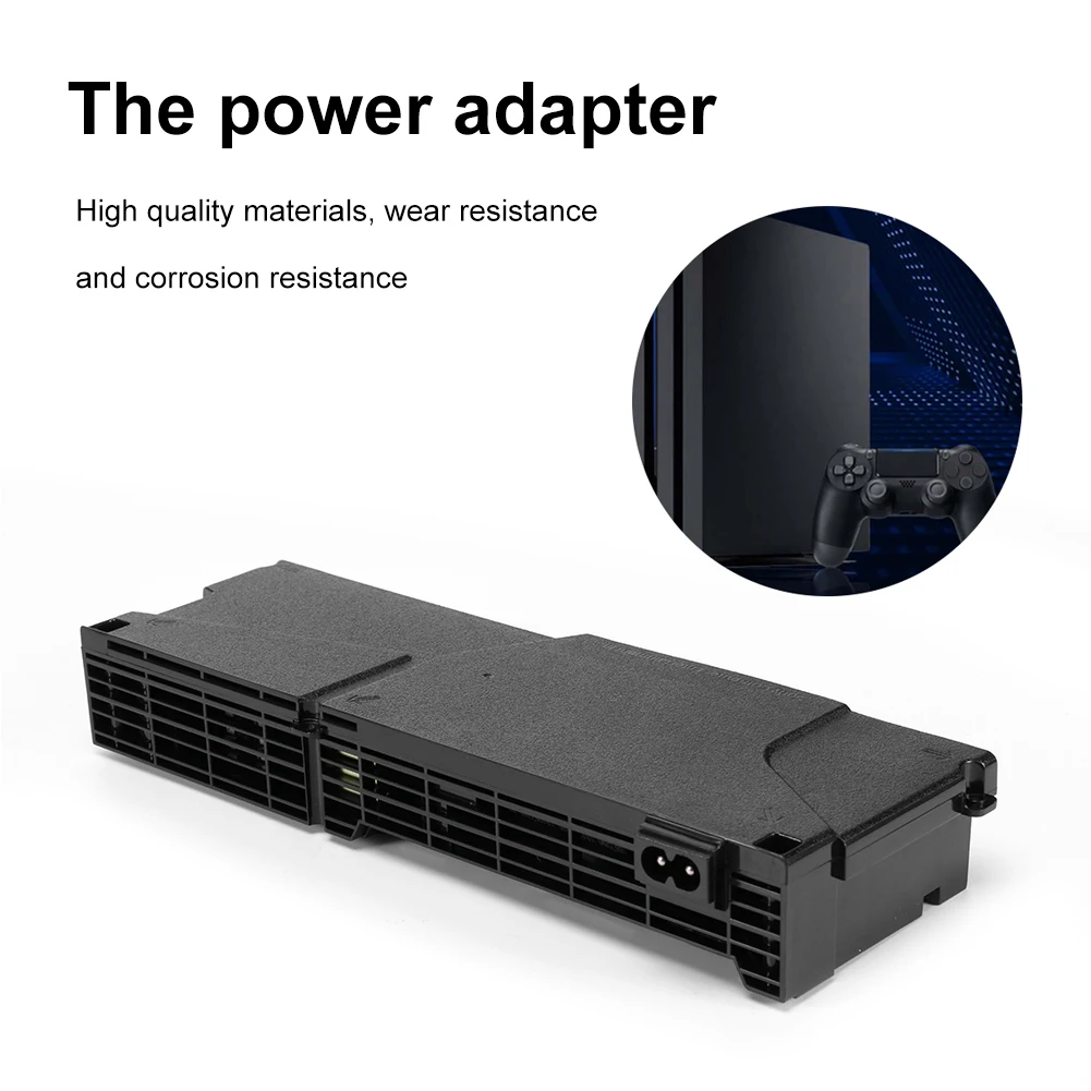 

Power Supply Unit ADP-240CR 4 Pin Replacement for PS4 CUH‑1115A System Console Power Source Adapter 100-240V 50/60Hz 12V 17.5A
