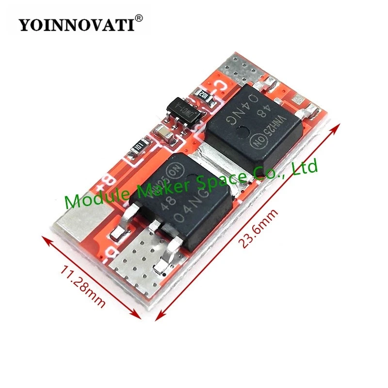 Фото Плата защиты литиевых аккумуляторов 10А BMS 1S 4.2В 2S 8.4В PCB PCM, модуль зарядки для Li-ion/Lipo 18650, плата защиты литиевых батарей 1S 2S BMS №3