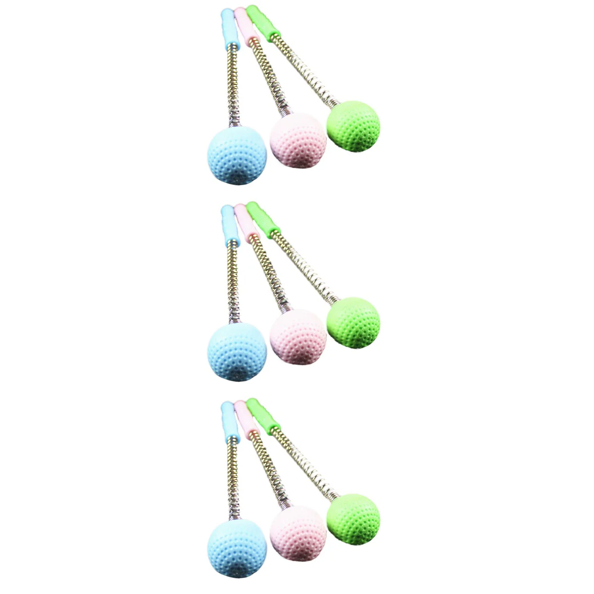 

6 Pcs Random Body Massager Pain Relief Knock Self Back Massager Stick Hammer for Travel (Random Color)