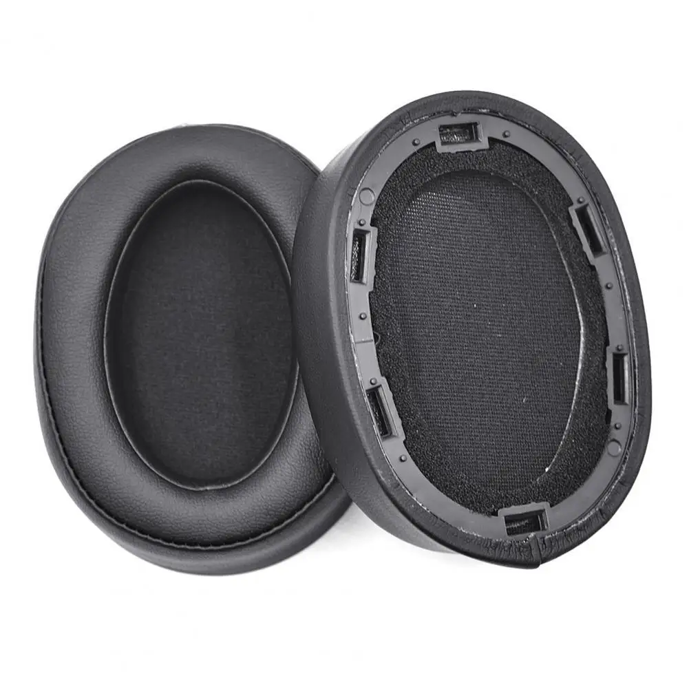 

1 Pair Headset Cushion Breathable Black Noise Reduction Headphone Pad Replacement for MDR-100ABN 100ABN Headset