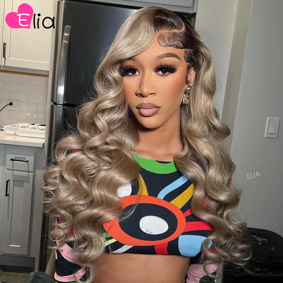 Ed Human Hair Wig Brazilian Body Wave Lace Frontal Human Hair Wigs For Women 30 Inches  Cheap Wigs