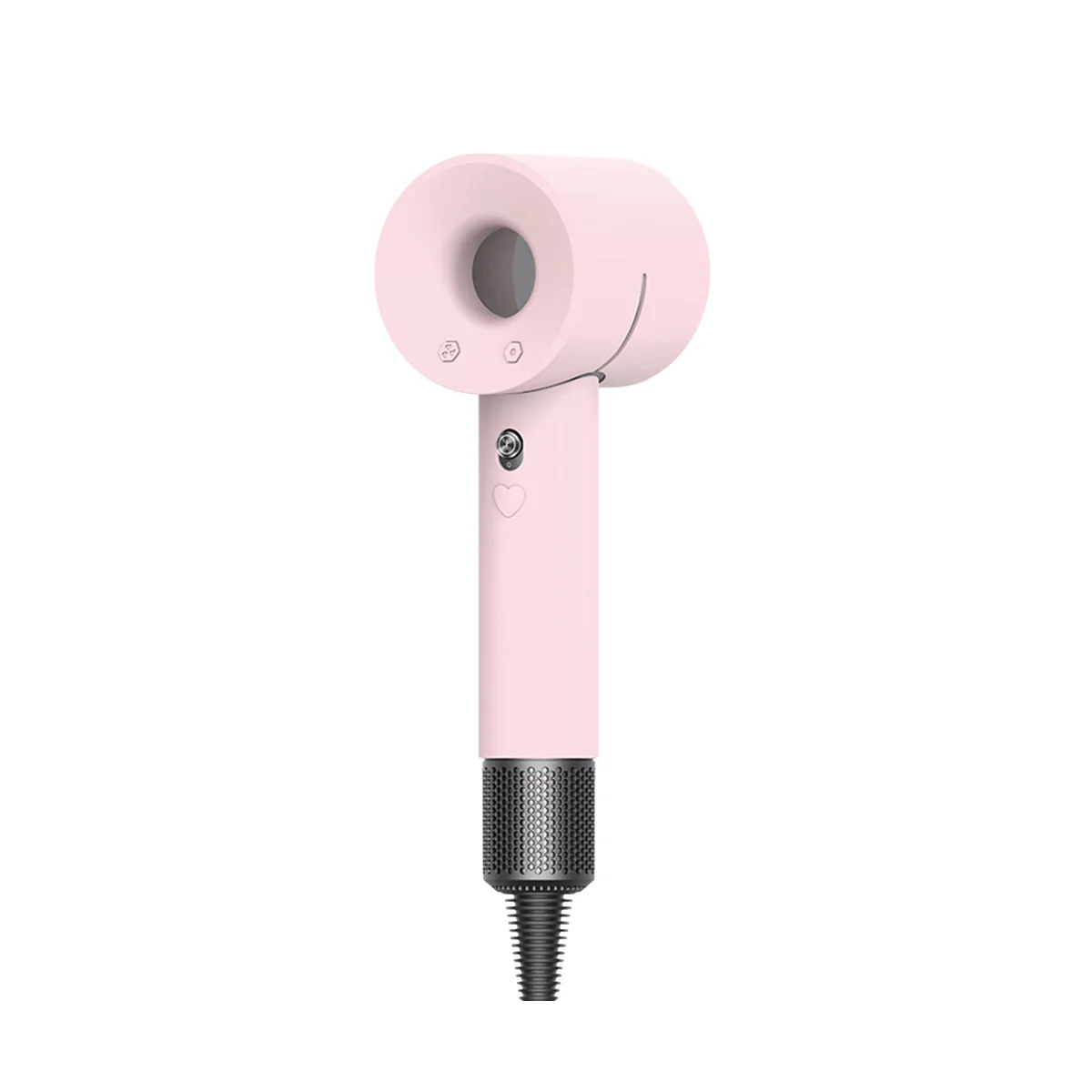 

Hair Dryer Case Cover for Dyson Soft Silicone Gel Portable Dust Proof Protective Skin Cover for Hair Dryer-Pink
