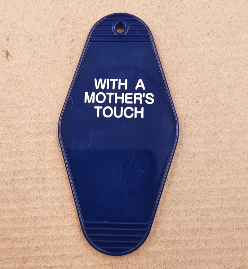 Брелок для ключей BATES MOTEL со старым шоссе Хрустальный брелок цепочка ТВ шоу офиса