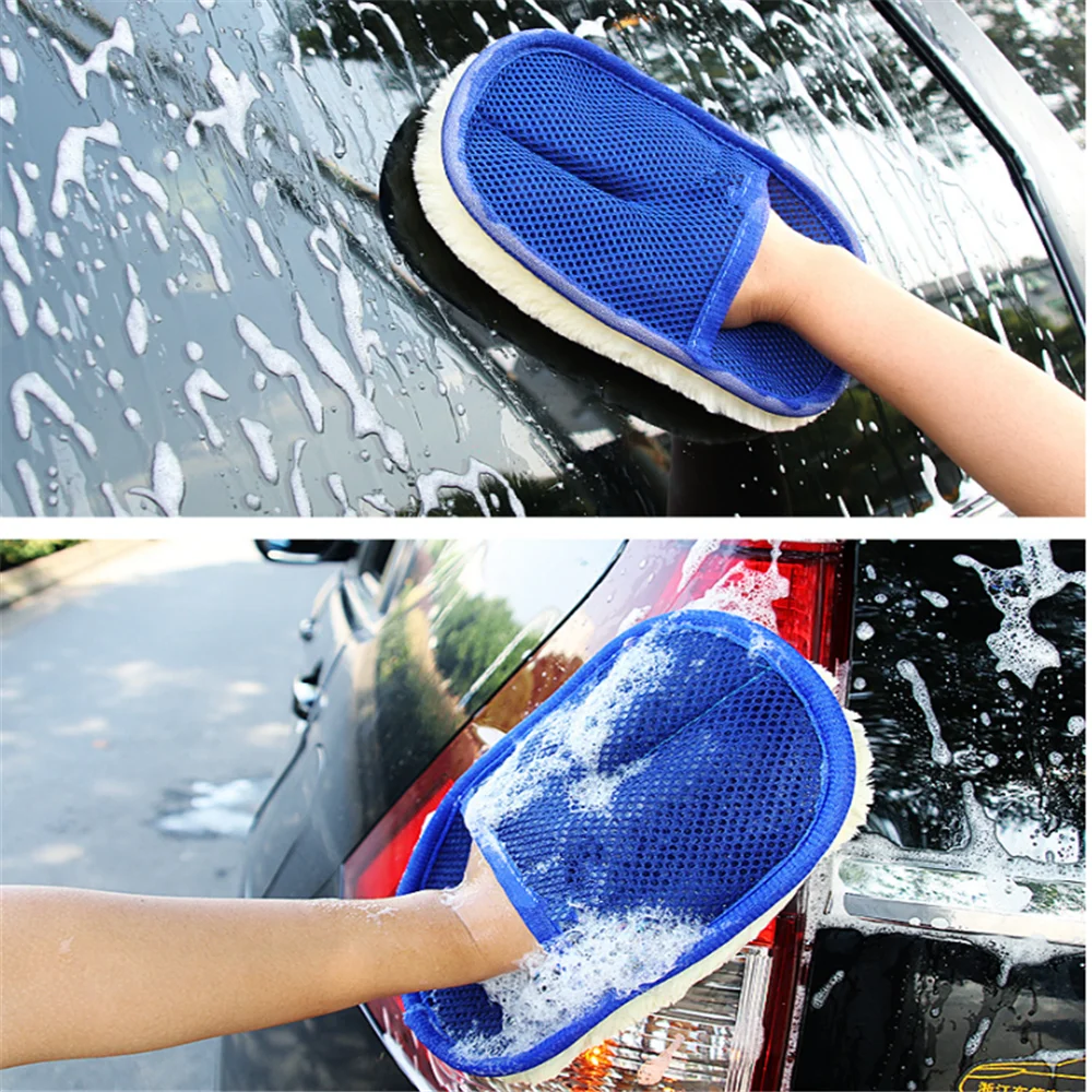 1pcs auto wiping gloves car wipes for BMW E46 E39 E90 E36 E60 E34 E30 F30 F10 E53 X1 X3 X5 X6 Z3 Z4 E38 E83 E52 E91 E92 E93