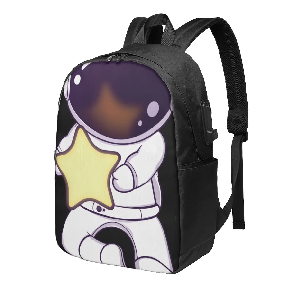 

Мужской деловой рюкзак для ноутбука с USB-зарядкой