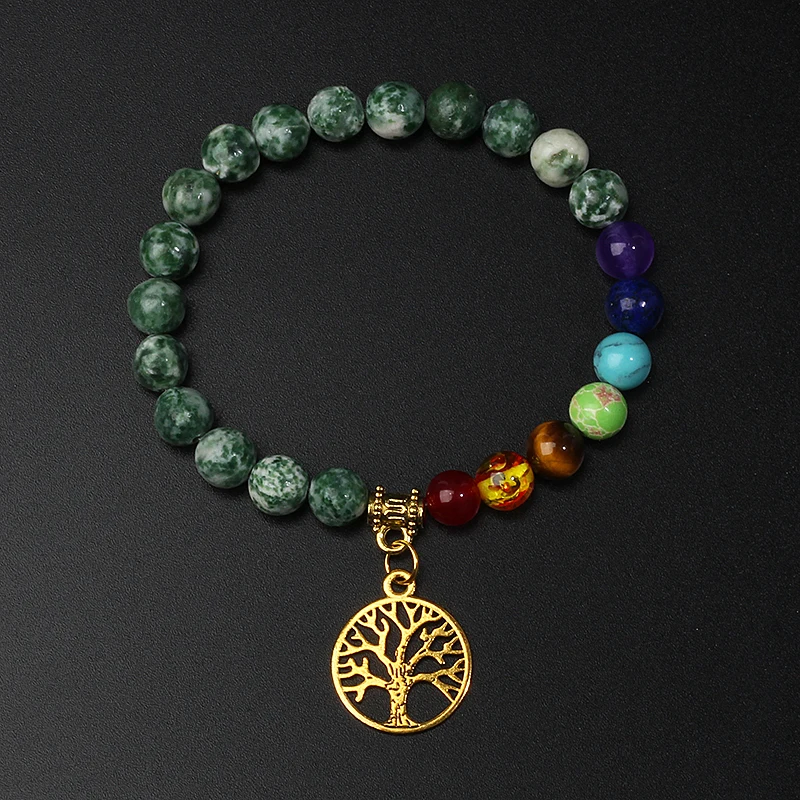 Женский/мужской браслет для йоги 7 чакр |