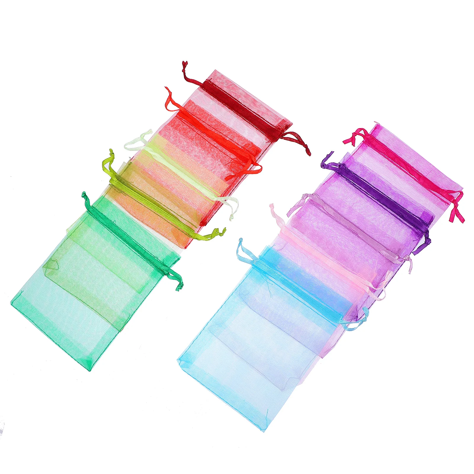 

100pcs Creative Drawstring Pockets Colorful Drawstring Bags Bags
