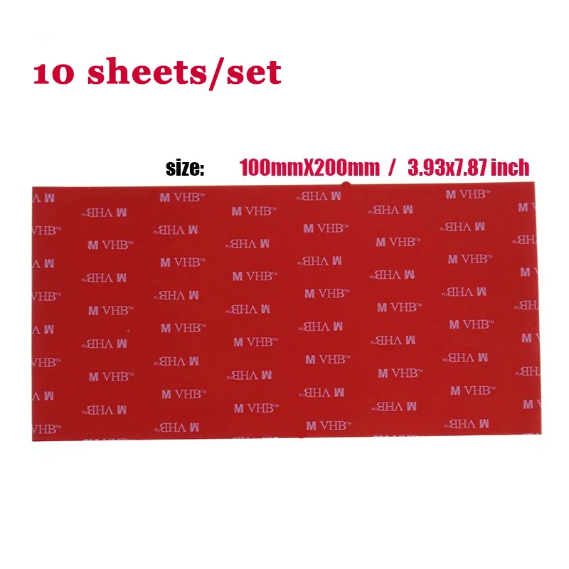 Двусторонний скотч ALSMT 100*200мм серый