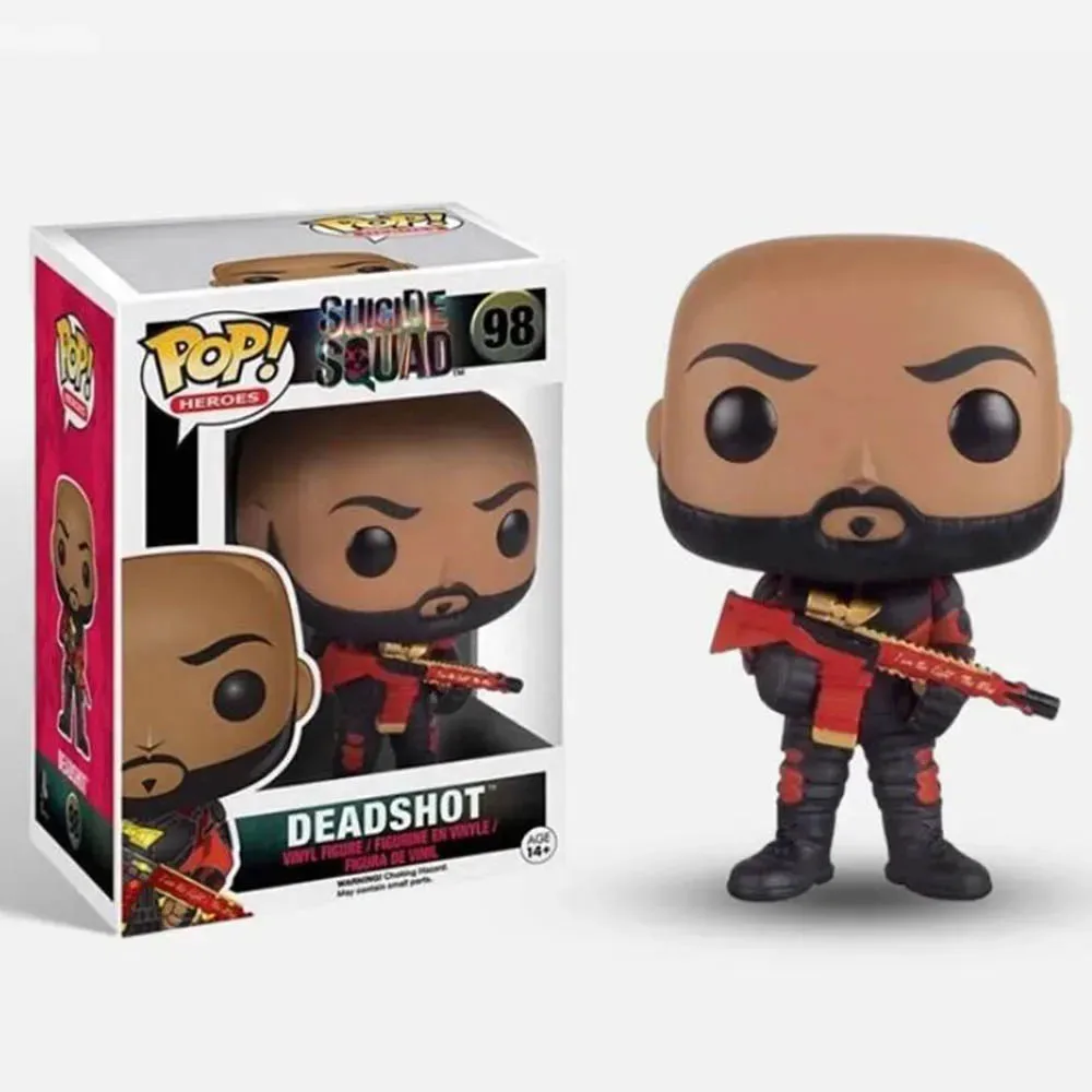 Funko Pop Rick Flag #99 Deadshot #98 Katana #100 Boomerang #101 отряд самоубийц виниловые экшн-Фигурки