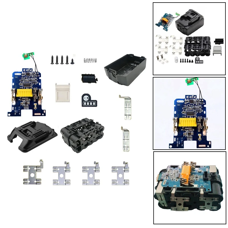 

JEYL Case Charging Protection Circuit Board PCB For Makita 18V Battery BL1840 BL1850 BL1830 BL1860B LXT 400