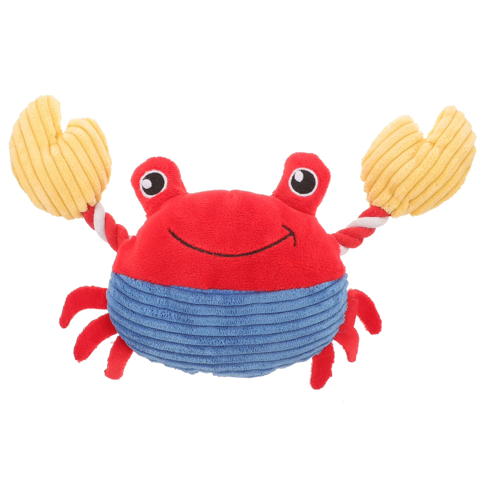 

Dog Molar Plaything Squeaky Teething Toy Crab Shaped Chewing Toy Funny Toy