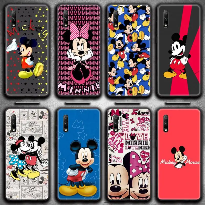 

Cartoon Mickey Minnie Mouse Phone Case For Huawei Nova 6se 7 7pro 7se honor 7A 8A 7C 9C Play