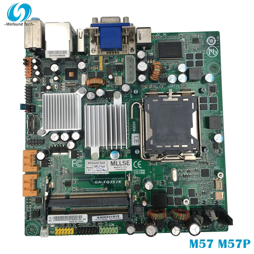 

Original Mini Motherboard For Lenovo For M57 M57P Q35 GA-TQ35IK 46R3849 45R5358 46R3848 45C5971 Fully Tested Good Quality