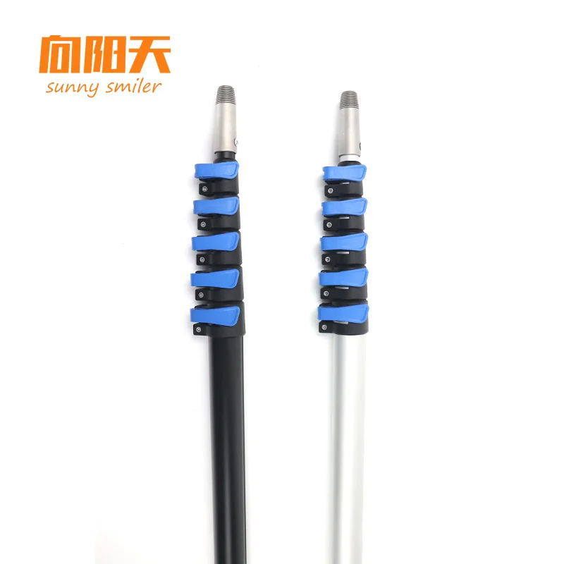 Телескопический алюминиевый удлинитель 12/15/20 футов тяжелая ручка выдвижная для