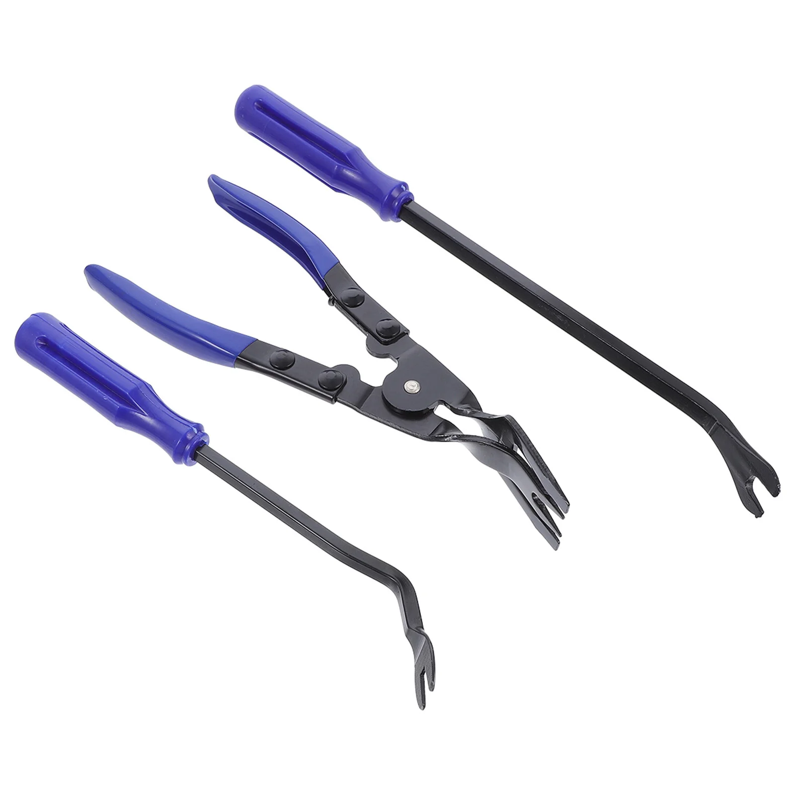 

3 Pcs Car Disassembly Tool Upholstery Fastener Remover Combo Repair Kit Panel Trim Removal Indoor Plier