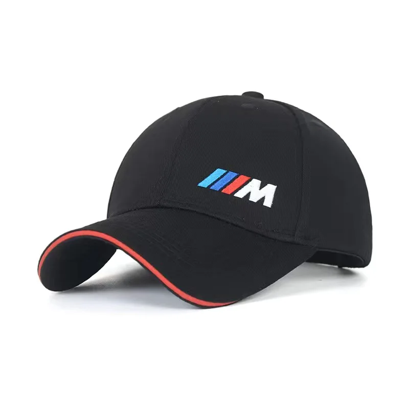 

2023 New Summer Embroidered BMWs Racing Caps Baseball Men and Women Couples Universal Caps Racing Sports Caps