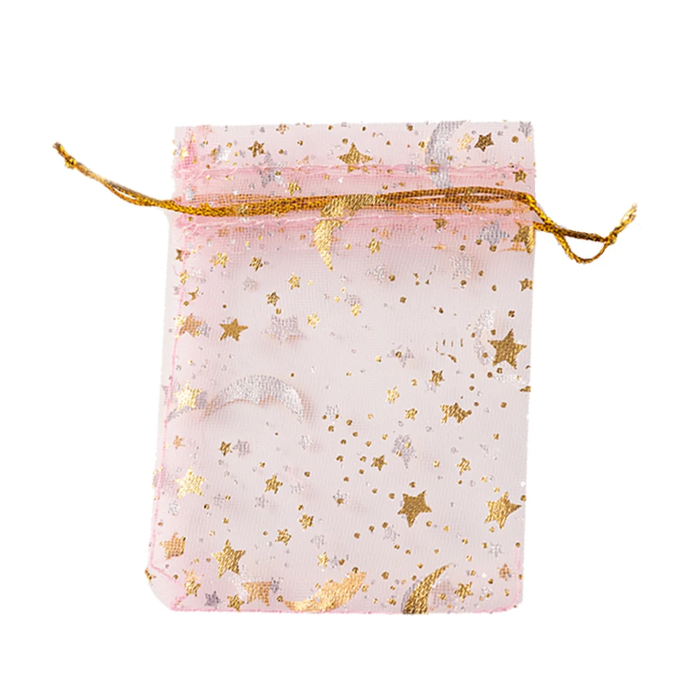 

Черные органза сумочки для украшений 50/100 шт