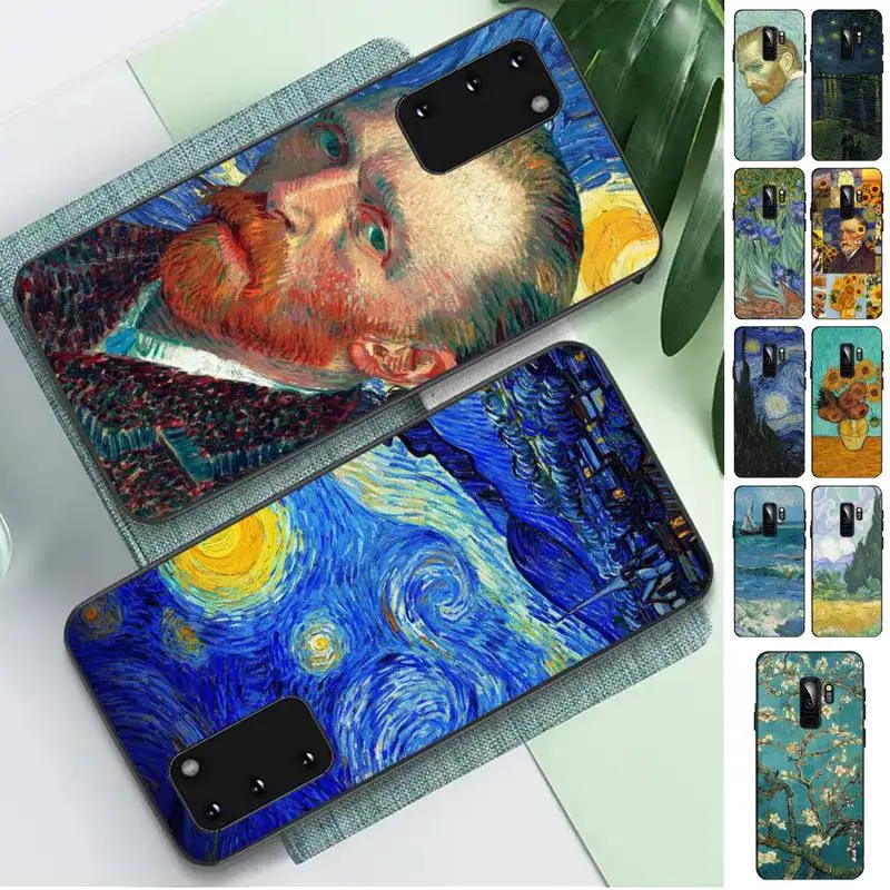 

Van Gogh oil painting Phone Case for Samsung S10 21 20 9 8 plus lite S20 UlTRA 7edge