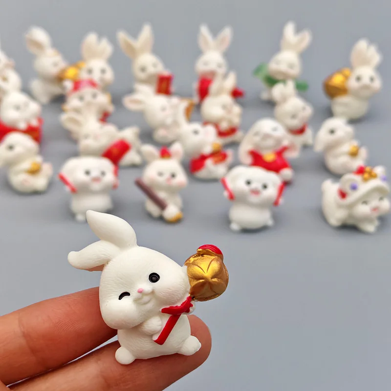 BAIUFOR новогодние кролики миниатюрная рождественская подарочная коробка