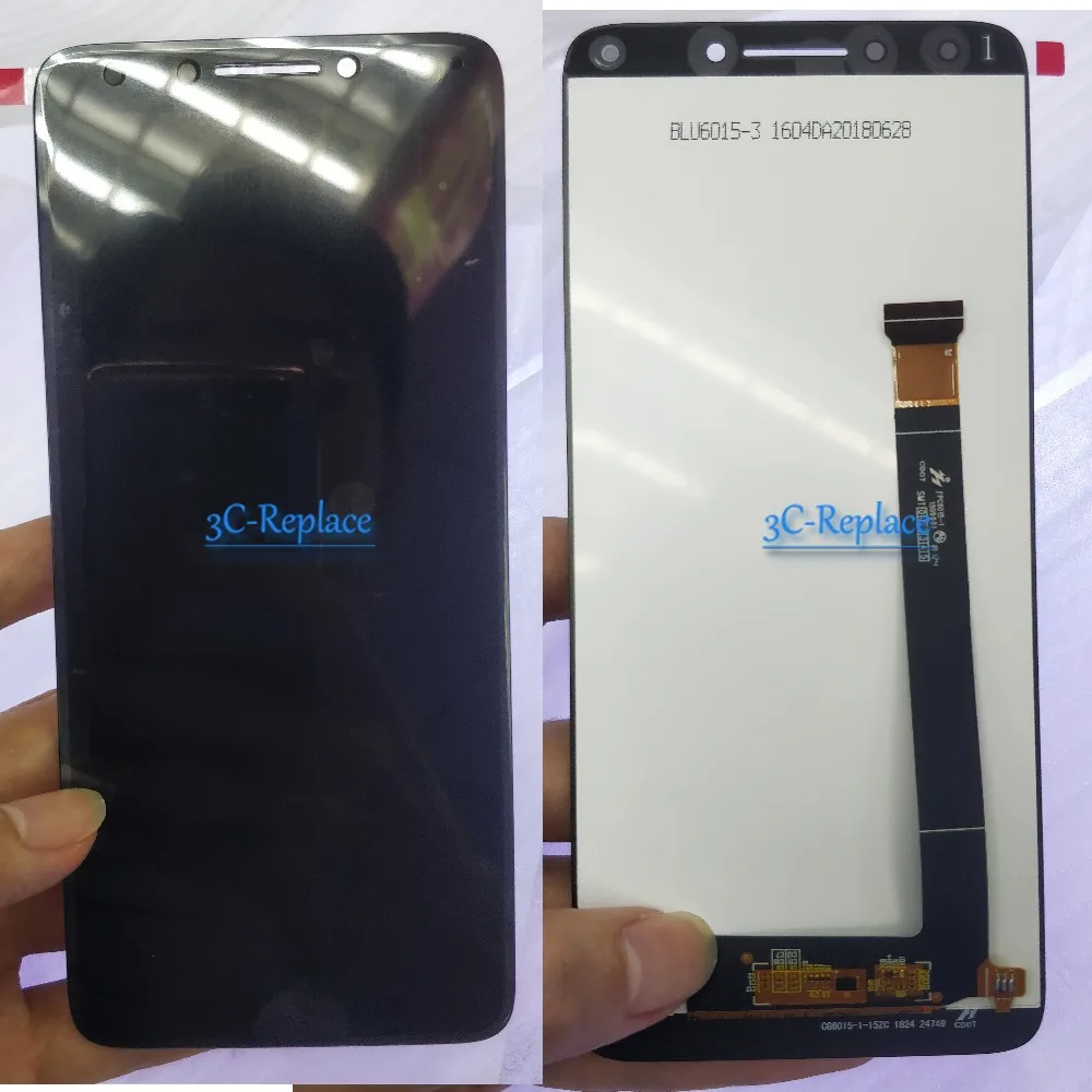 100% протестированный черный 6 0 дюйма для Alcatel 7 6062 OT OT6062 ЖК-дисплей + детали замены |