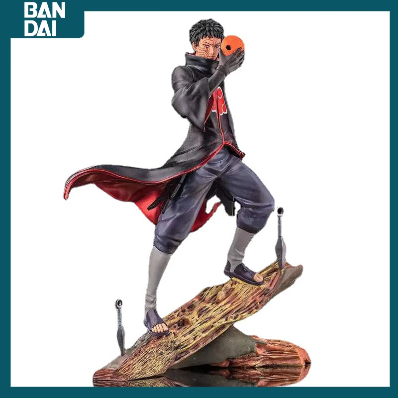 

Naruto Uchiha Obito Maskedman Tobi Kaleidoscope Wheel Eye Kamui Akatsuki three-form anime statue hand-done model