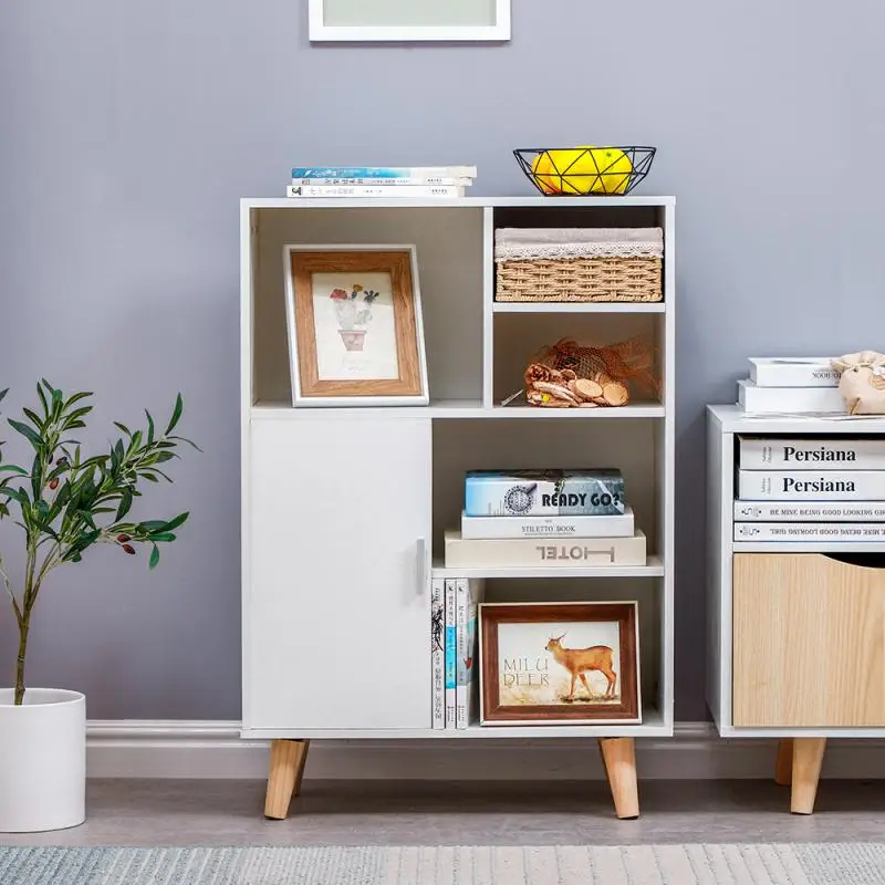 

4-уровневые книжные шкафы, простая сборка, книжная полка, угловой шкаф, органайзер для хранения мелочей, полка, шкаф для хранения HWC