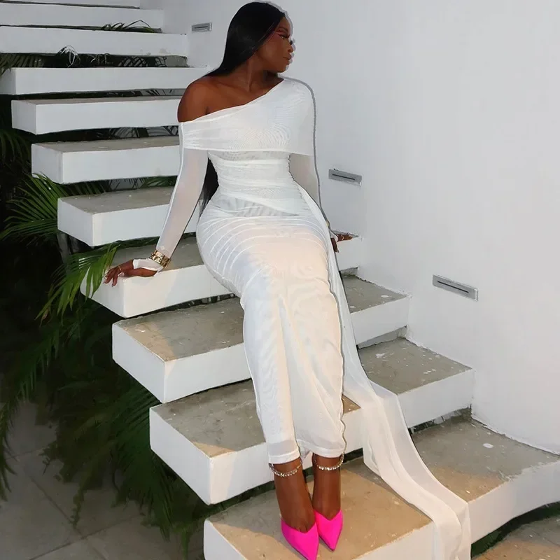 Laxsesu сексуальные платья для женщин модное облегающее сетчатое платье с длинными