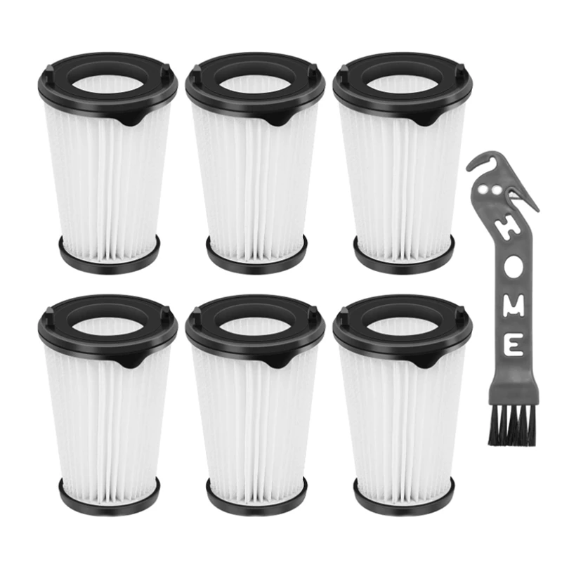 

6Pieces Replacement Filter For AEG CX7 CX7-2 Filter For Item Number AEF150 Vacuum Cleaner,Filter For AEG All CX7-2 Model