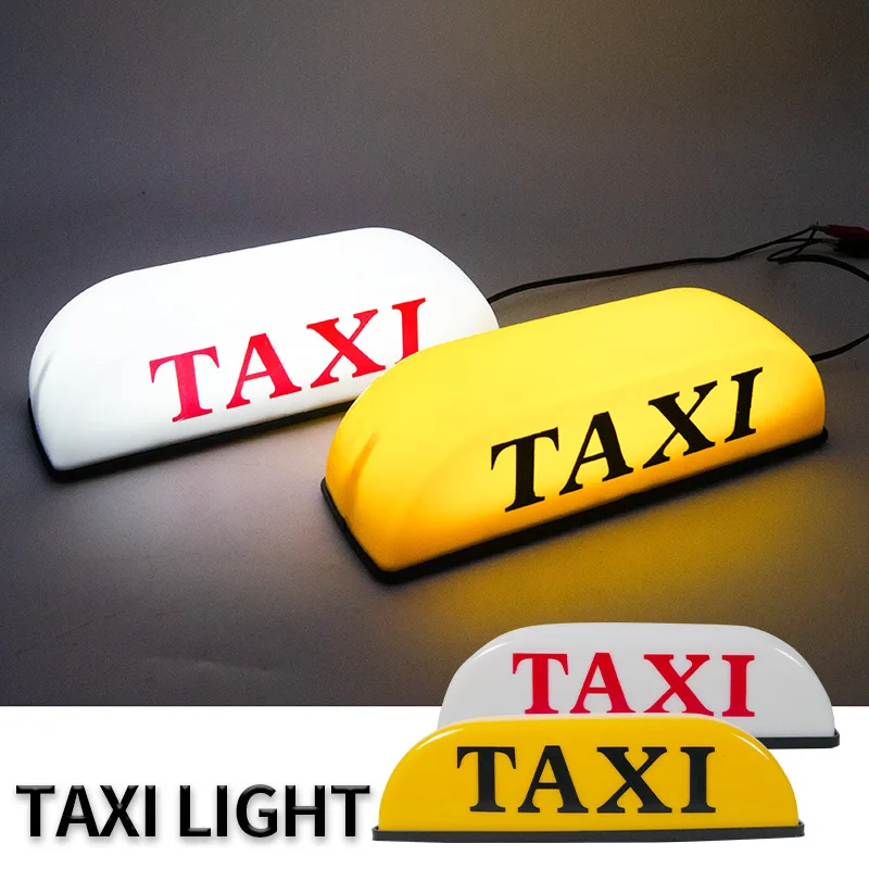 

Car Taxi Waterproof Dome Lamp 12V Taxi Lamp TAXI LED Logo Decoration Luminous Decoration Car Cab Dome Lamp Car Led Light New