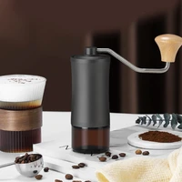 coffee grinder stainless steel burr manual coffee grinder with dual bearing positioning kitchen tool grinder coffee accessories