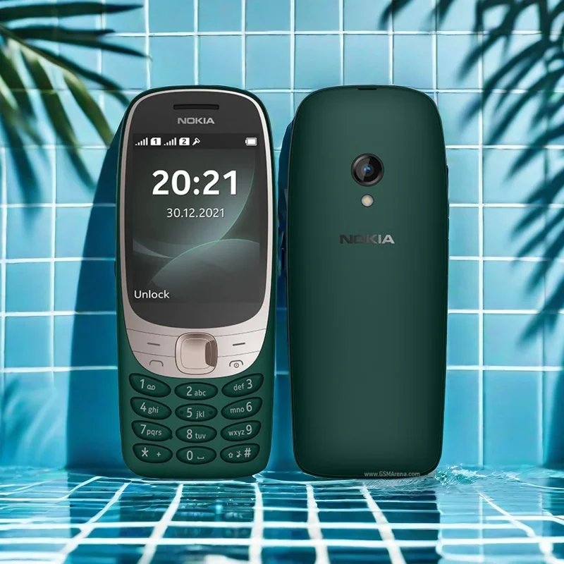 Совершенно новый N0kIA6310 двухрежимная клавиатура для мобильного телефона пожилых