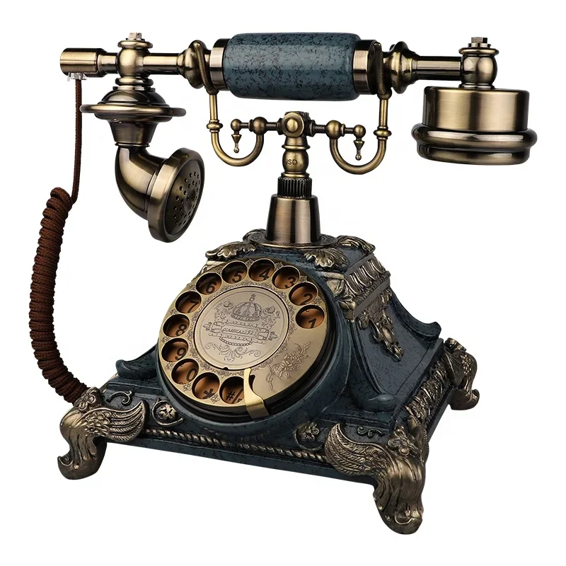 Настольный телефон старомодный свадебный подарок вечерние запись SIM-карты