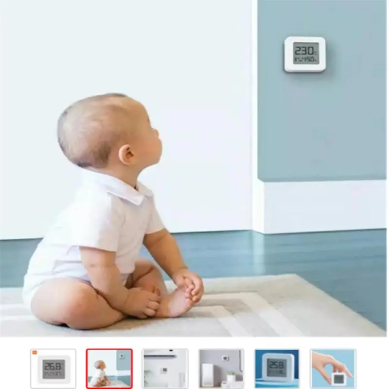 Совместимый с Bluetooth термометр работает приложением Mijia 2 беспроводной умный