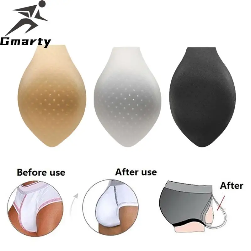 

Men Sponge Swimsuit Protect Pouch Pad Inside Front Protection Pad Underwear Swimming Pad