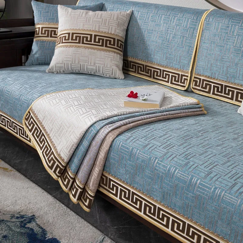

Chenille Thicken Sofa Towel Sofa Covers European Minimalist Sofa Cushion Non-slip Sofa Cushion Cover for Living Dinning Room