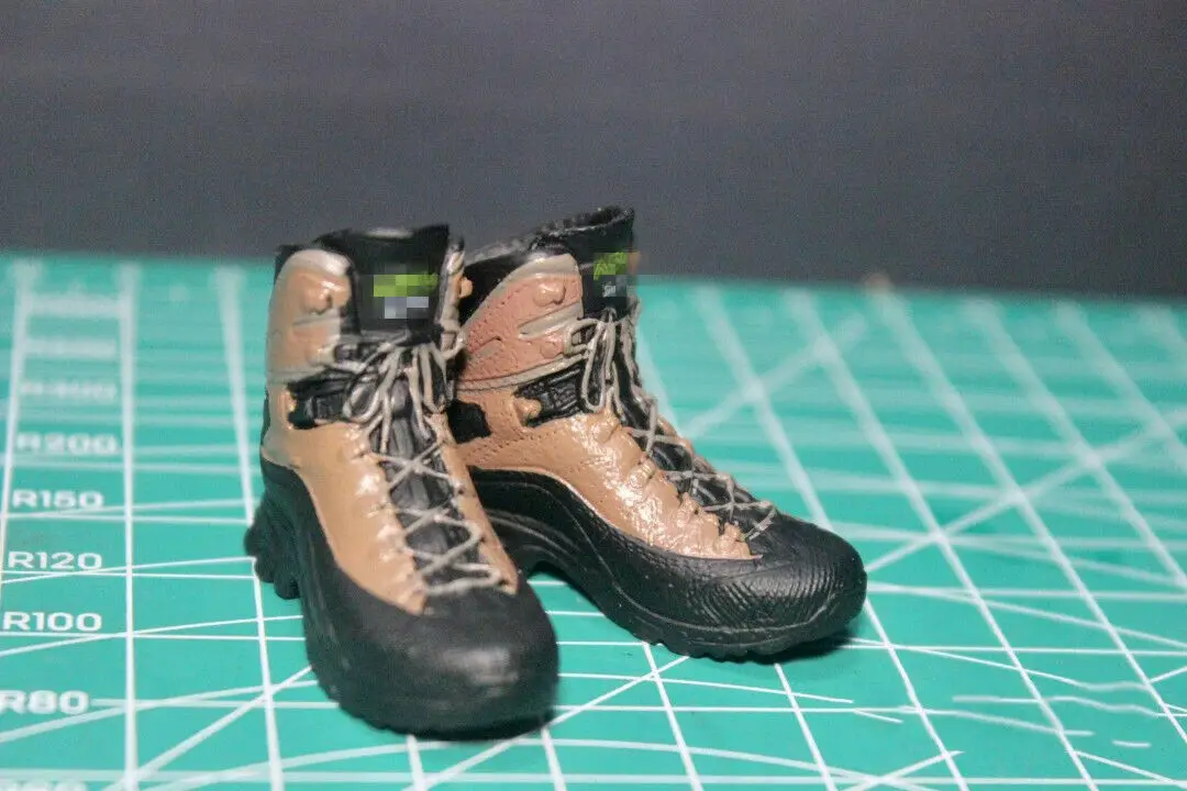 

1/6 Scale Female Soldier Solid Combat Shoes Hiking Shoes Model for 12" Doll
