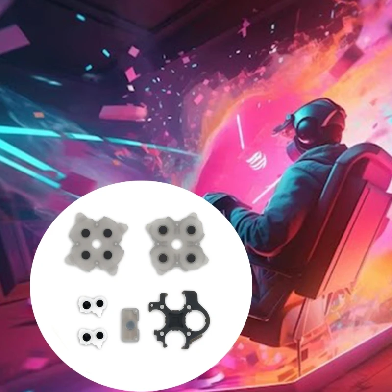 Кнопка резиновой накладки Dpad L1R1 для P5 версии 3