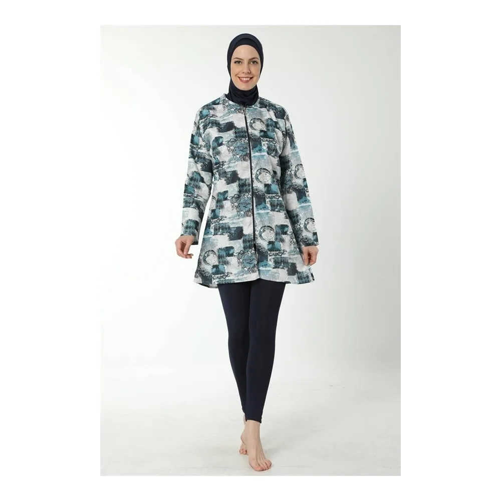 

Dorlie Taytlı Full Hijab Swimwear 28069