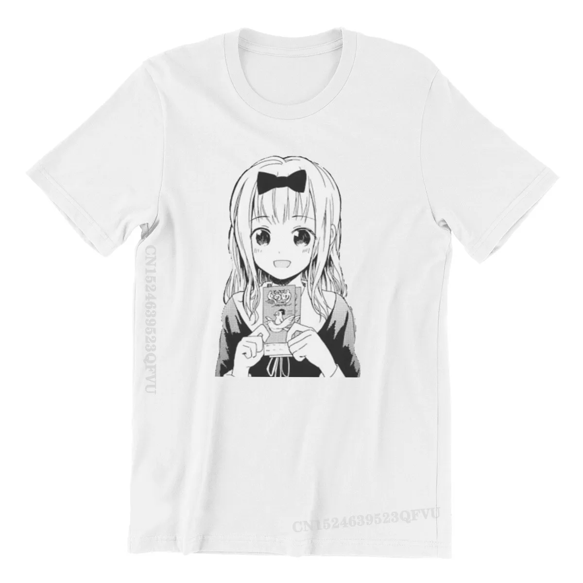 

Kaguya Sama Love Is War Chika Fujiwara Design Men T Shirts Vintage Goth Camisas Gothic Men Tshirt Harajuku Vintage TShirt