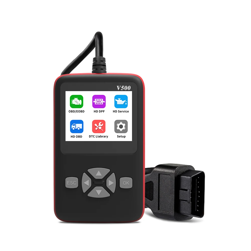 

OEM Factory V500 Obd2 Truck Car OBDCar MultibrandDiagnostic Tool OBD 2 Auto