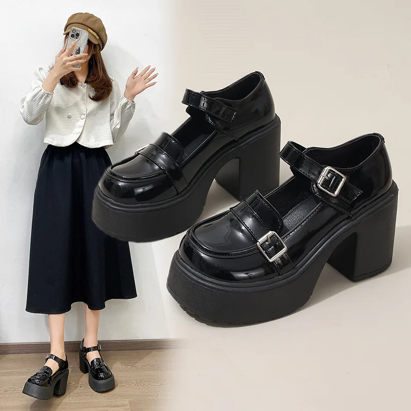 Повседневная женская обувь на каблуке 2025 года с ремешками массивные сандалии для