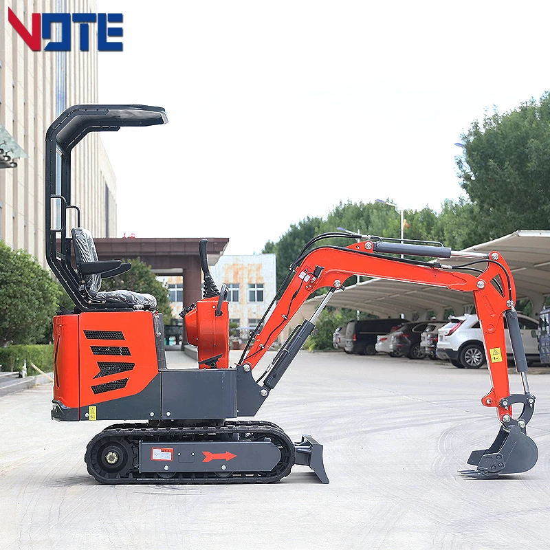 CE EPA Mini Digger 1000kg Bagger Mini Excavator 1 Ton Mini Excavator Prices Low For Sale With Attachment