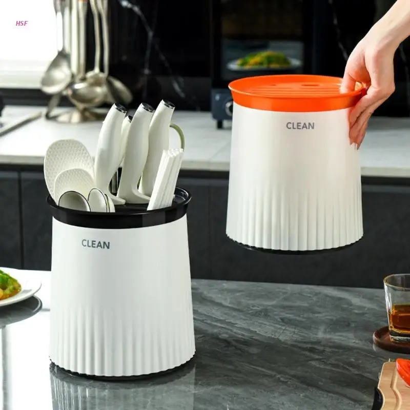 

Modern Kitchen Storage Stand Fork Chopsticks Spoon Knife Organizer Bracket Multifunction Kitchen Cutlery Drainer Holder