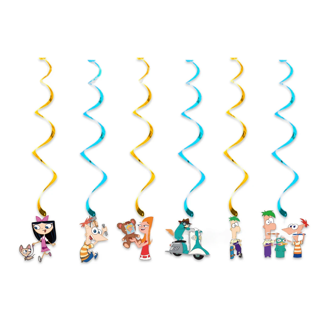 

Баннер Финес и Ферб для дня рождения